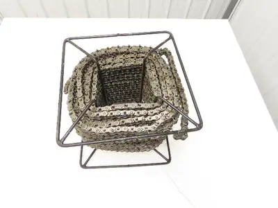 Peer 50R X100FT SP D-1 E2PIN Roller Chain #50 Riveted 100' Reel D-1 Attachment