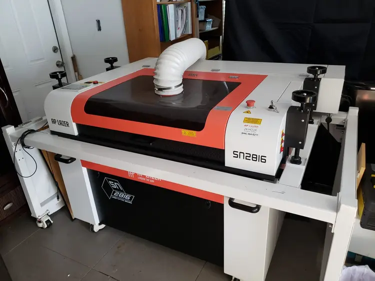 Used 2018 AP LASER SN2816 Engravers Florida US | Revelation Machinery #404653