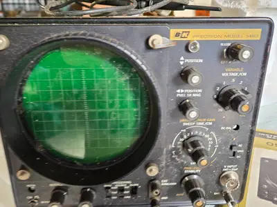 B&K Precision Model 1460 Oscilloscope with Manual and Accessories