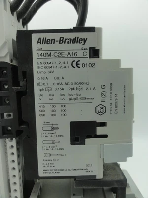 USED ALLEN BRADLEY 141A-GS45*25, 140M-C2E-A16