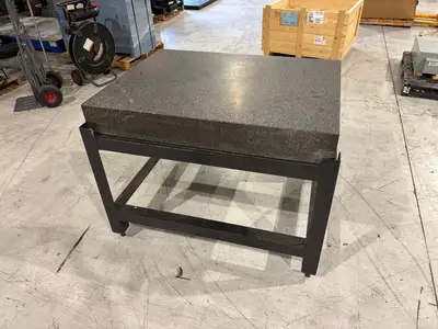 Used CONTINENTAL GRANITE CORP. 36 X 48 X 6 GRANITE INSPECTION TABLE Granite Surface Plates Michigan US | Maverick Industrial Sales #1122905