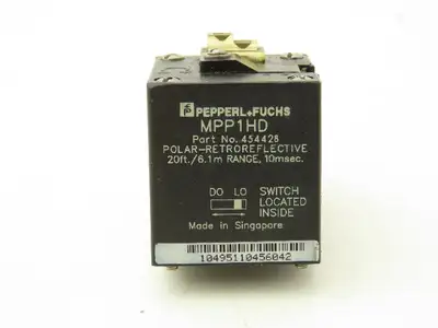 Pepperl & Fuchs MPP1HD Retroreflective Sensor Harsh Duty Polarized 6m Range