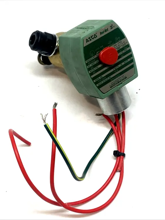Used ASCO Solenoid Valve 1/4" NPT 2-Way NC Brass 120V AC Solenoid Valves Michigan US | Maverick Industrial Sales #1401753