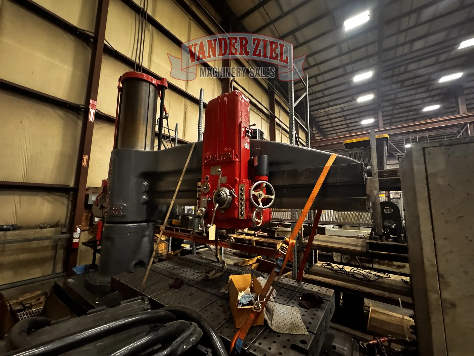 Used CARLTON 5A RADIAL DRILL Radial Drills Michigan US | Vander Ziel Machinery Sales #482565