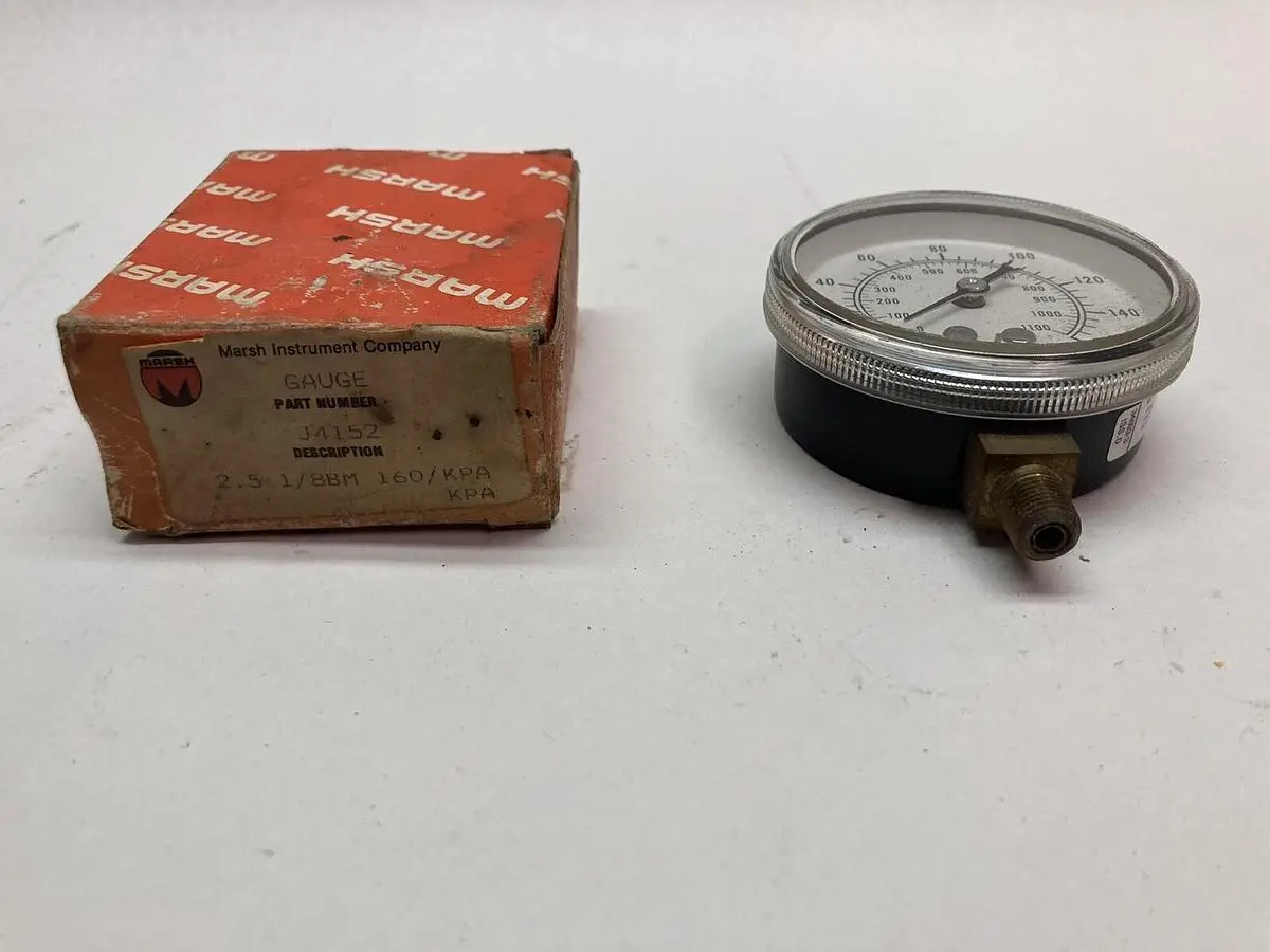 New | in-Stock MARSH J4152 Universal Pressure Meters Ohio US | Surplus Asset Holdings #1248180