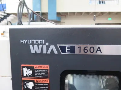 HYUNDAI WIA E160A LATHES, SLANT BED, N/C & CNC | Wheeler Machinery Sales (6)