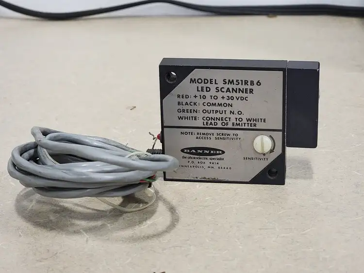 Used BANNER SM51RB6 Misc Electrical & Power Parts British Columbia CA | Lenmark #253484