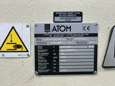 Used 2012 ATOM S 6110/2L BP Die Cutting Presses Ohio US | HGR 24 #1271816