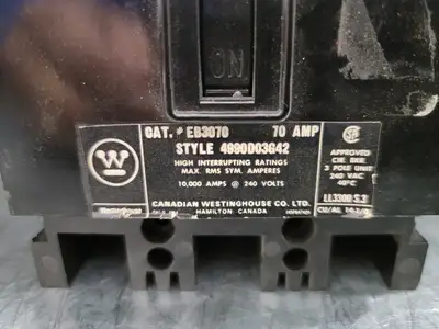 USED WESTINGHOUSE EB3070
