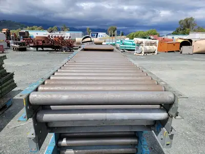 10ft. Roller Conveyor, 2ft. Width