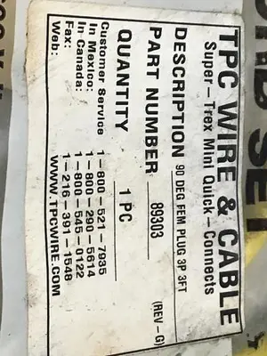 NEW TPC WIRE & CABLE 89303