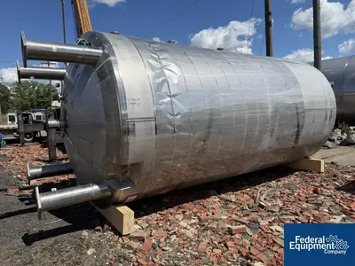 Used Feldmeier 30,000 Liter Feldmeier Reactor, 316L S/S, 50/100# Reactors Ohio US | Federal Equipment Company #1090463