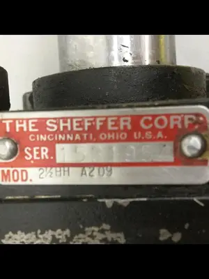 USED SHEFFER 2 1/2HH A209