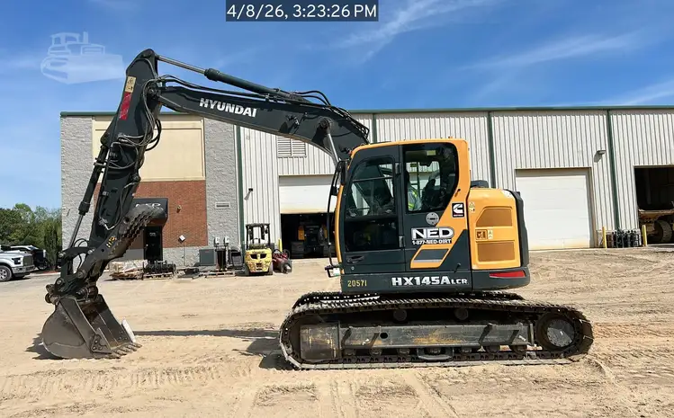 Used 2022 HYUNDAI HX145A LCR Crawler Excavators North Carolina US | National Equipment Dealers #1422479