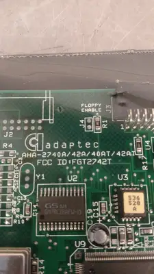 USED Adaptec AHA-2740A/42A/40AT/42AT