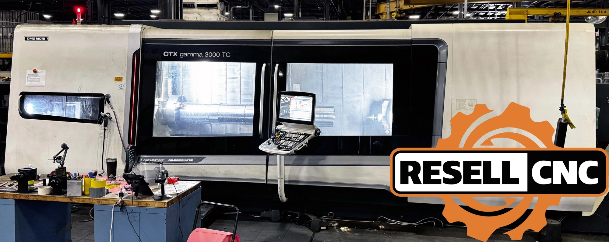 Used 2020 DMG Mori CTX Gamma 3000 TC 5-Axis or More CNC Lathes Florida US | Resell CNC #1341424