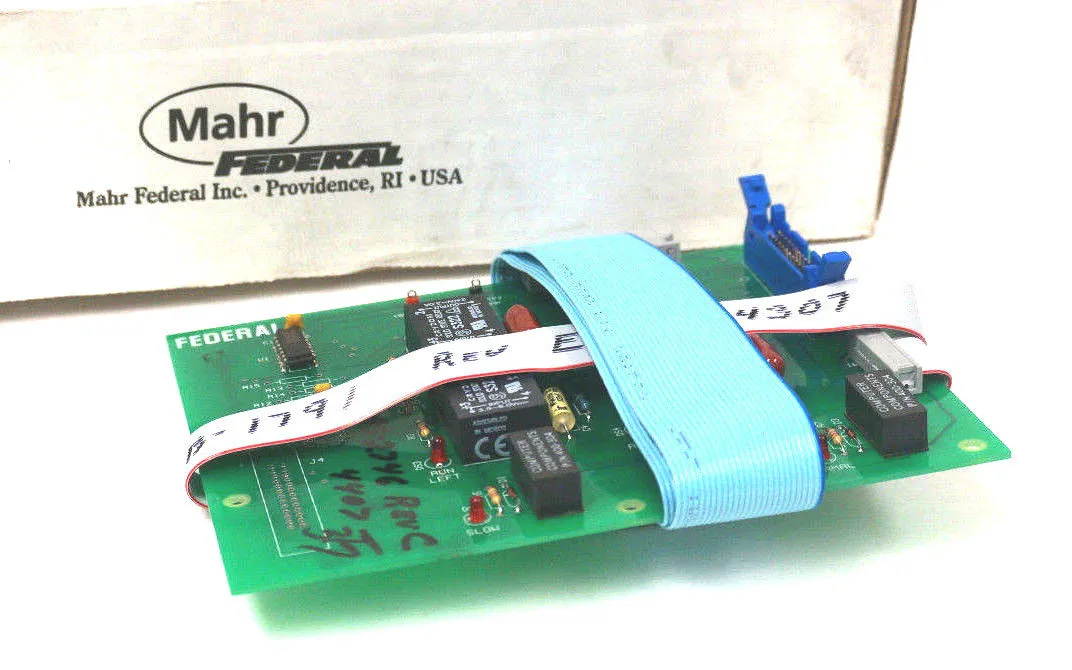 NEW MAHR FEDERAL ECB-1791 CONTROL BOARD EAS-2746, EPC01838