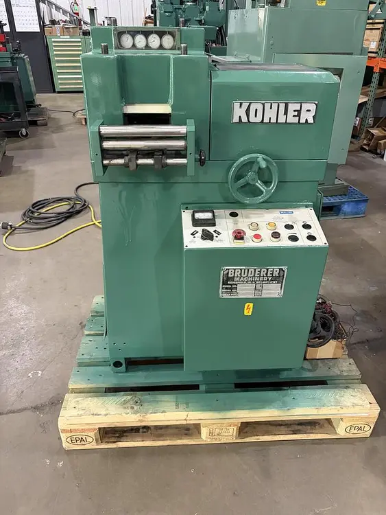 Used 1970 BRUDERER RM 1012 B Coil Straighteners New Jersey US | Wenco Machinery #998176