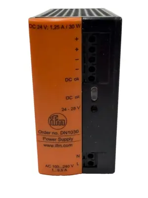 NEW IFM EFECTOR PSU-1AC/24VDC-1,3A DN1030 POWER SUPPLY
