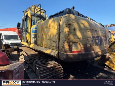 Used 2012 KOMATSU PC360LC-10 Crawler Excavators New Jersey US | Proxy Equipment #1545566