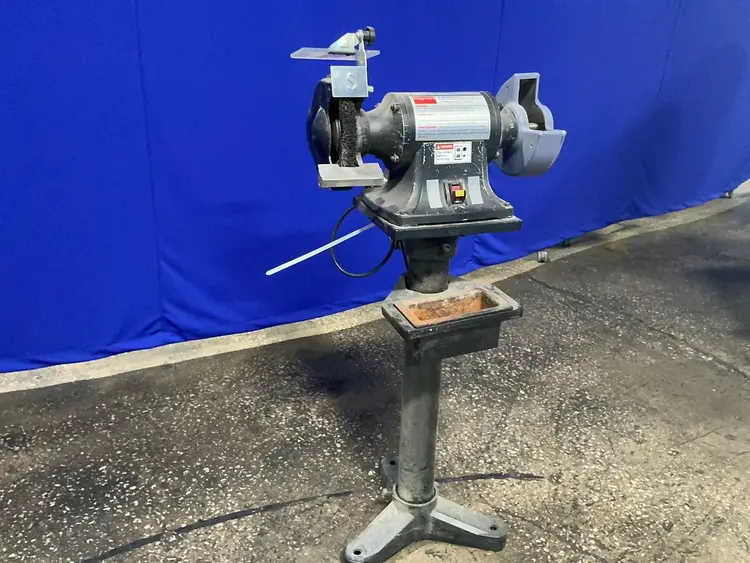 Used DAYTON 4Z908D Pedestal Type Grinders (Double End) Ohio US | HGR 24 #1452423