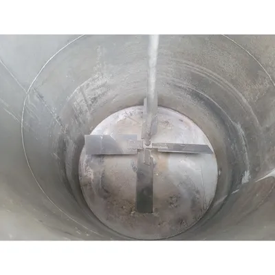 Used Industrial Air 475 Gallon Stainless Steel Tank w/ Agitator