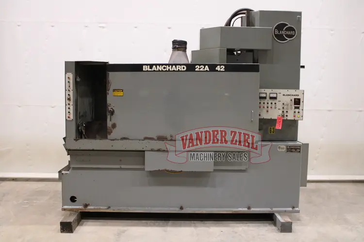 Used 1994 BLANCHARD 22A-42 Rotary Surface Grinders Michigan US | Vander Ziel Machinery Sales #483246