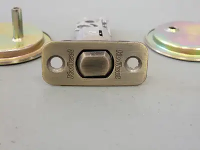 Round Pocket Door Lock, 2-1/8"