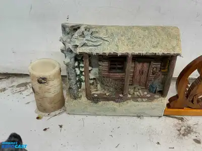 Lot of Native and Wildlife Decorations Including Porcelain Figurines and More