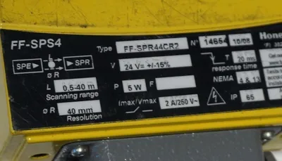 HONEYWELL FF-SPR44CR2 PERIMETER GAURDING DEVICE FFSPR44CR2
