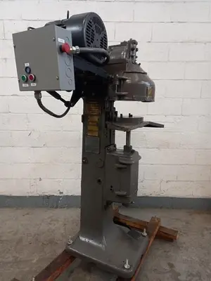 American Can model 108A No. 1 Western semi-automatic can seamer