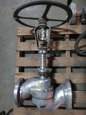 Annin 4", Class 300, 316SS, Control Valve