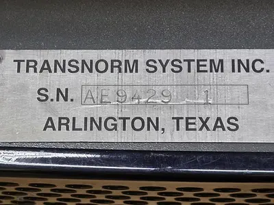 Used 2019 TRANSNORM BELTED CURVE CONVEYOR Belt Conveyors Wisconsin US | Packer City Sales #1297947