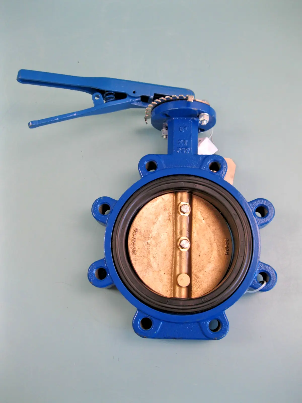 6" ABZ 203-060-000 (102-819) Lug-Style Butterfly Valve DI/Al Br/Buna NEW D20