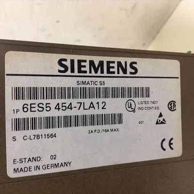USED SIEMENS 6ES5 454-7LA12