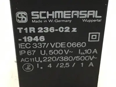 USED SCHMERSAL T1R236-02Z-1946