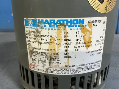 Used MARATHON ELECTRIC TWE56T1105303A Motors (misc) Ohio US | HGR 24 #1556788