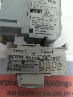Used ALLEN-BRADLEY 100-C09*400 Miscellaneous Equipment (Electrical & Power) Ohio US | Surplus Asset Holdings #1466621