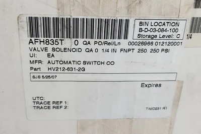 NEW ASCO 2126312G