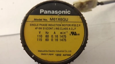 Used MATSUSHITA PANASONIC _UNKNOWN_ A.C. Motors Texas US | OCO Industrial #1600087