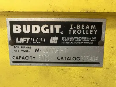 Budgit 3 Ton Hoist