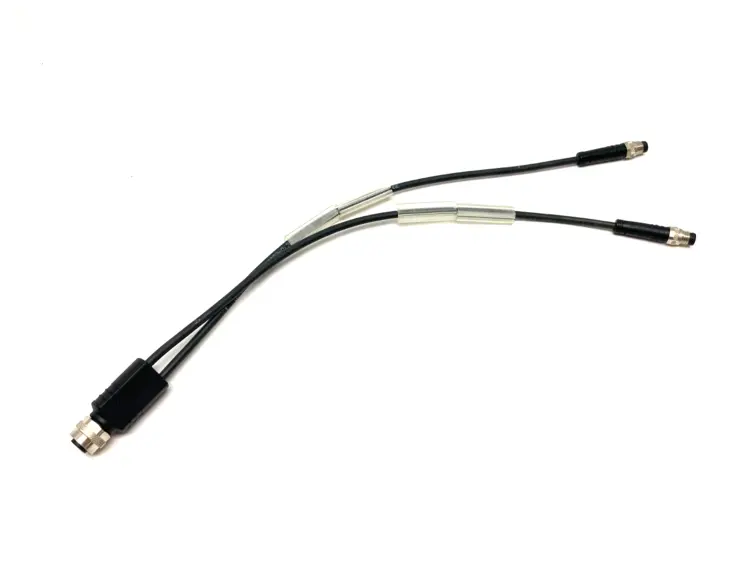 Used ESCHA SPLITTER Y-CABLE M12 FEM. TO DUAL M8 MALE Cable & Wire | Maverick Industrial Sales #1111574