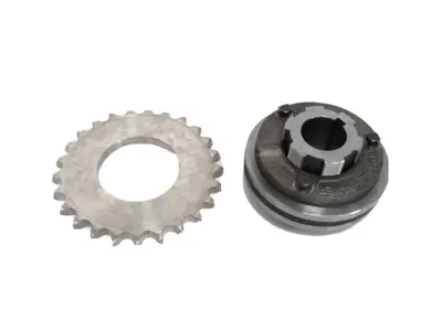 NEW BALDOR 096022 CLUTCH BRAKE 50X1-1/2IN WITH 096166 50TT625 SPROCKET 096064