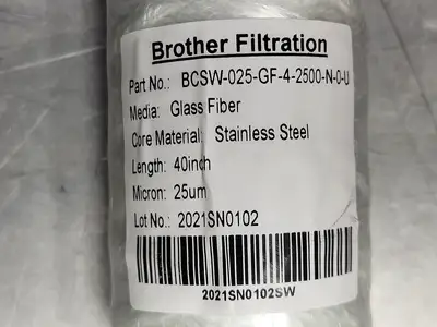 NEW BROTHER FILTRATION BCSW-025-GF-4-2500-N-0-U