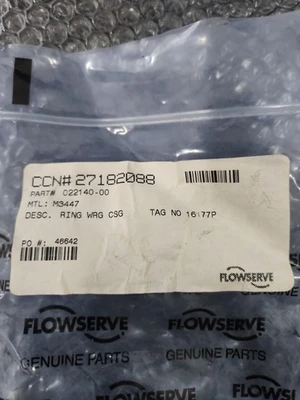 New | in-Stock Flowserve 022140-00 Pump Parts | J&J Industrial Supply #501159