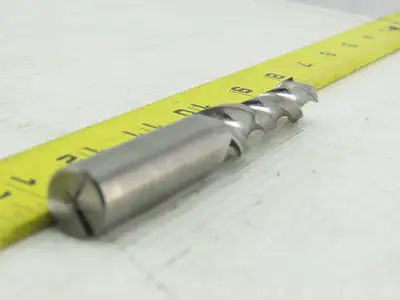 12mm 3 Flute Coolant Thru Reduced Flute Profile End Mill 14mm Shank