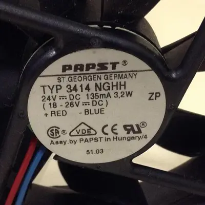 USED PAPST 3414 NGHH