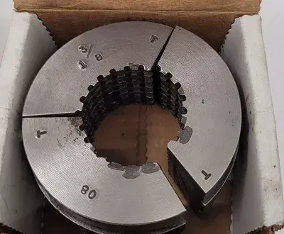USED HARDINGE COLLET PAD SET