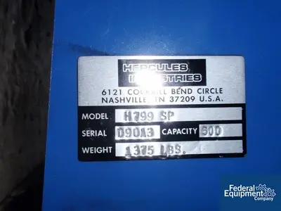 USED Hercules Hercules Barrel Dumper, Model H799 SP