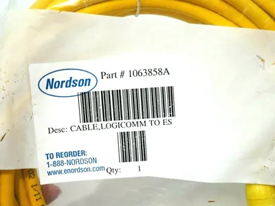 NEW NORDSON 1063858A CABLE LOGICOMM TO ES